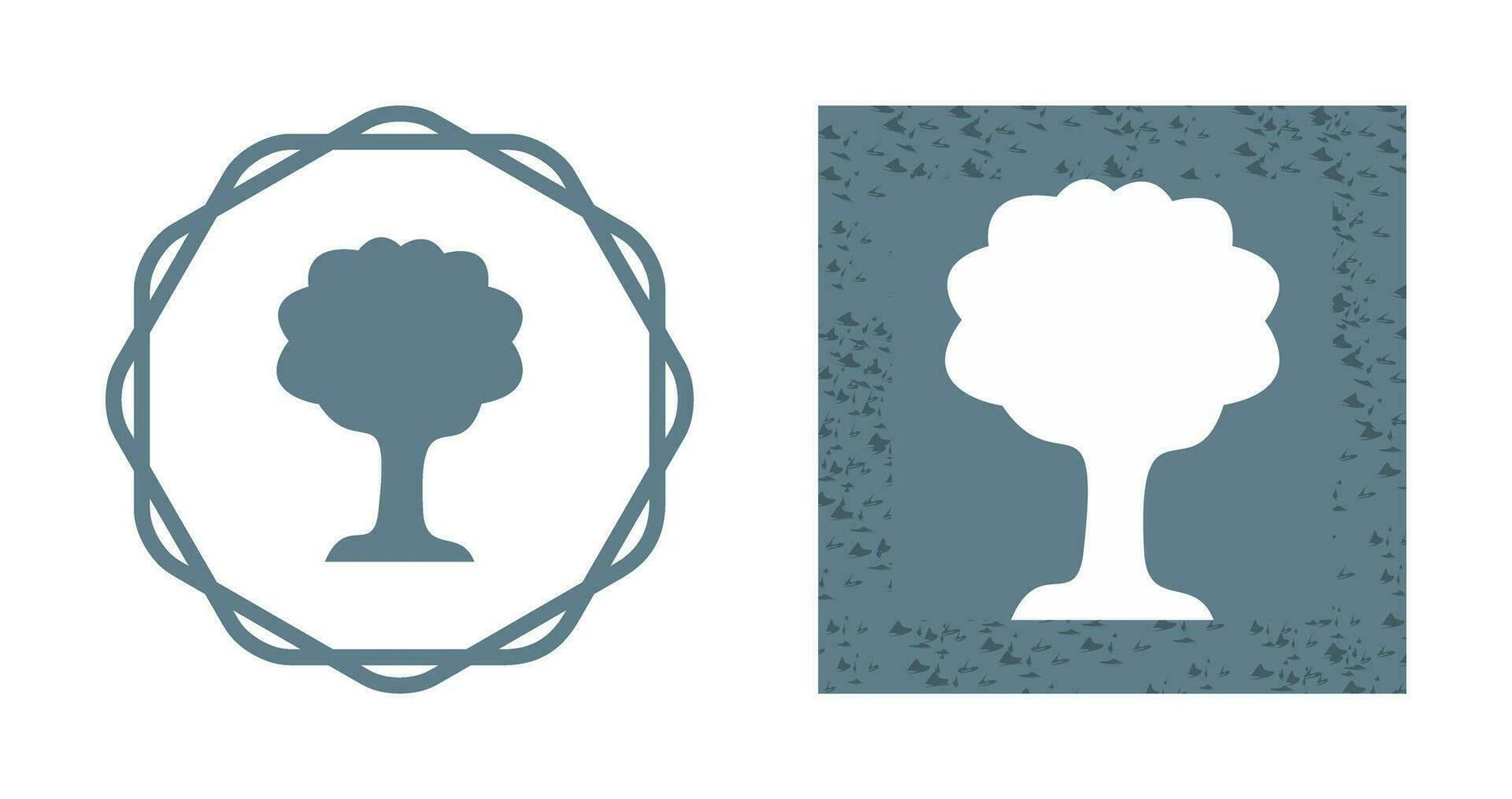 icono de vector de árbol