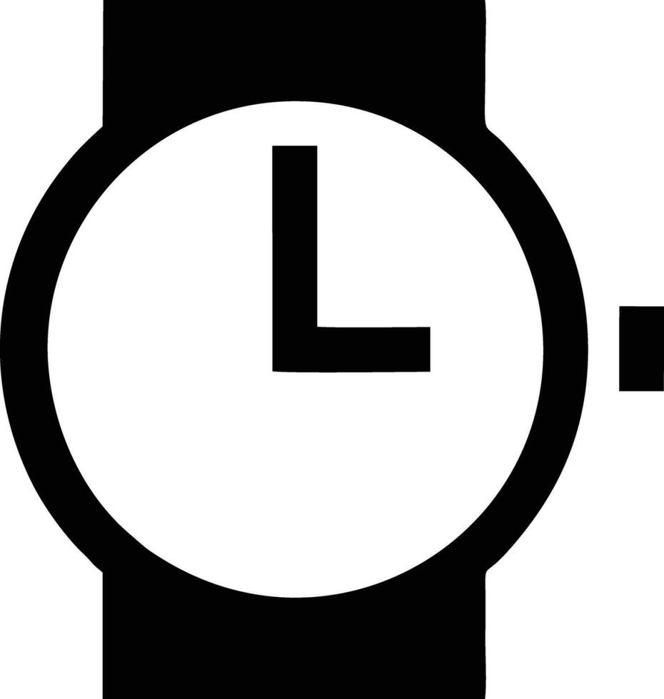 Clock icon symbol design image. Illustration of the alarm watch time isolated vector image. EPS 10