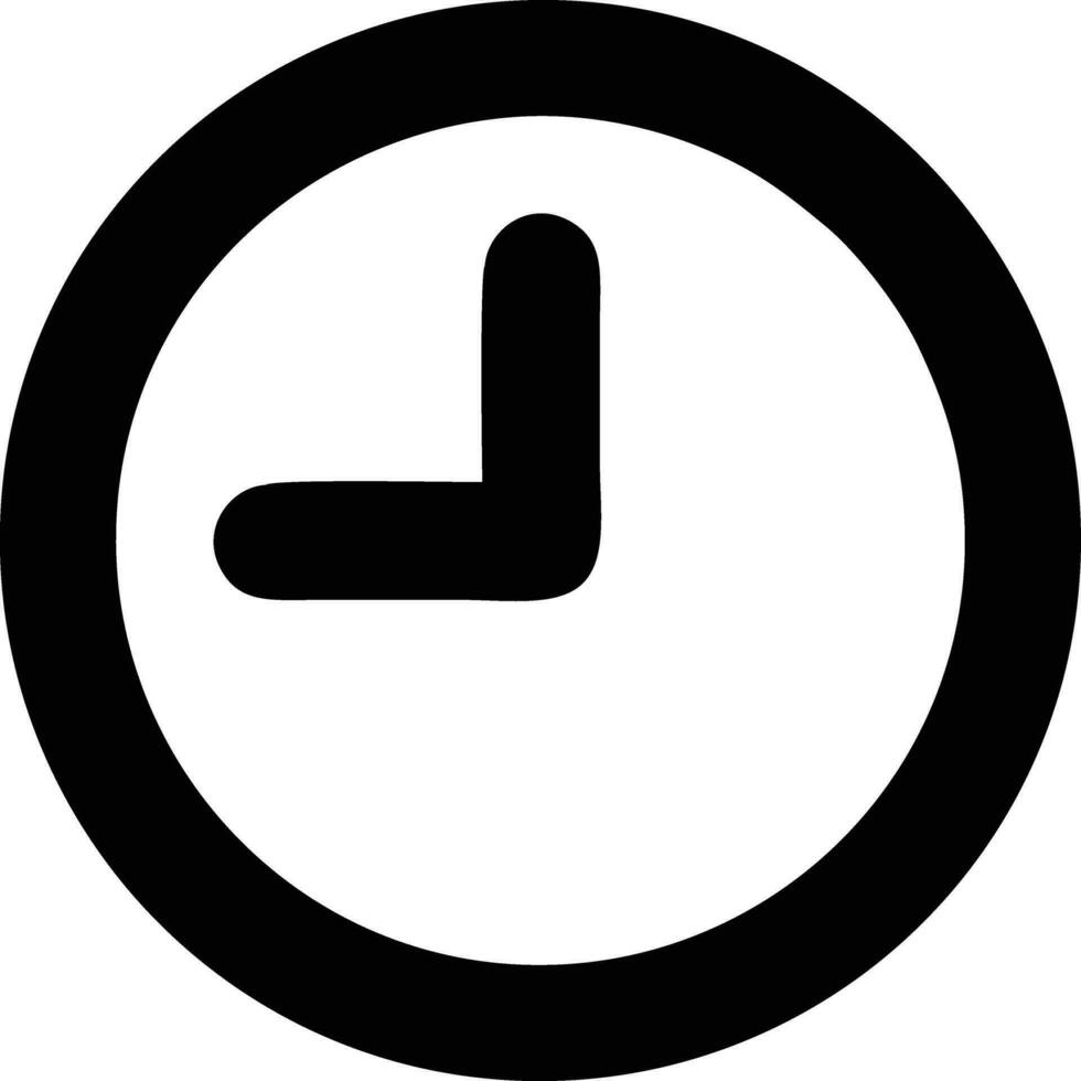 Clock icon symbol design image. Illustration of the alarm watch time isolated vector image. EPS 10