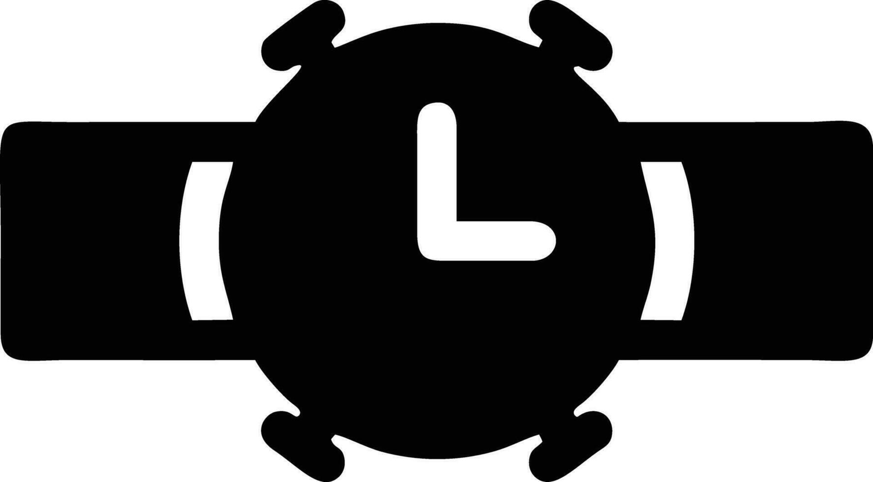 Clock icon symbol design image. Illustration of the alarm watch time isolated vector image. EPS 10