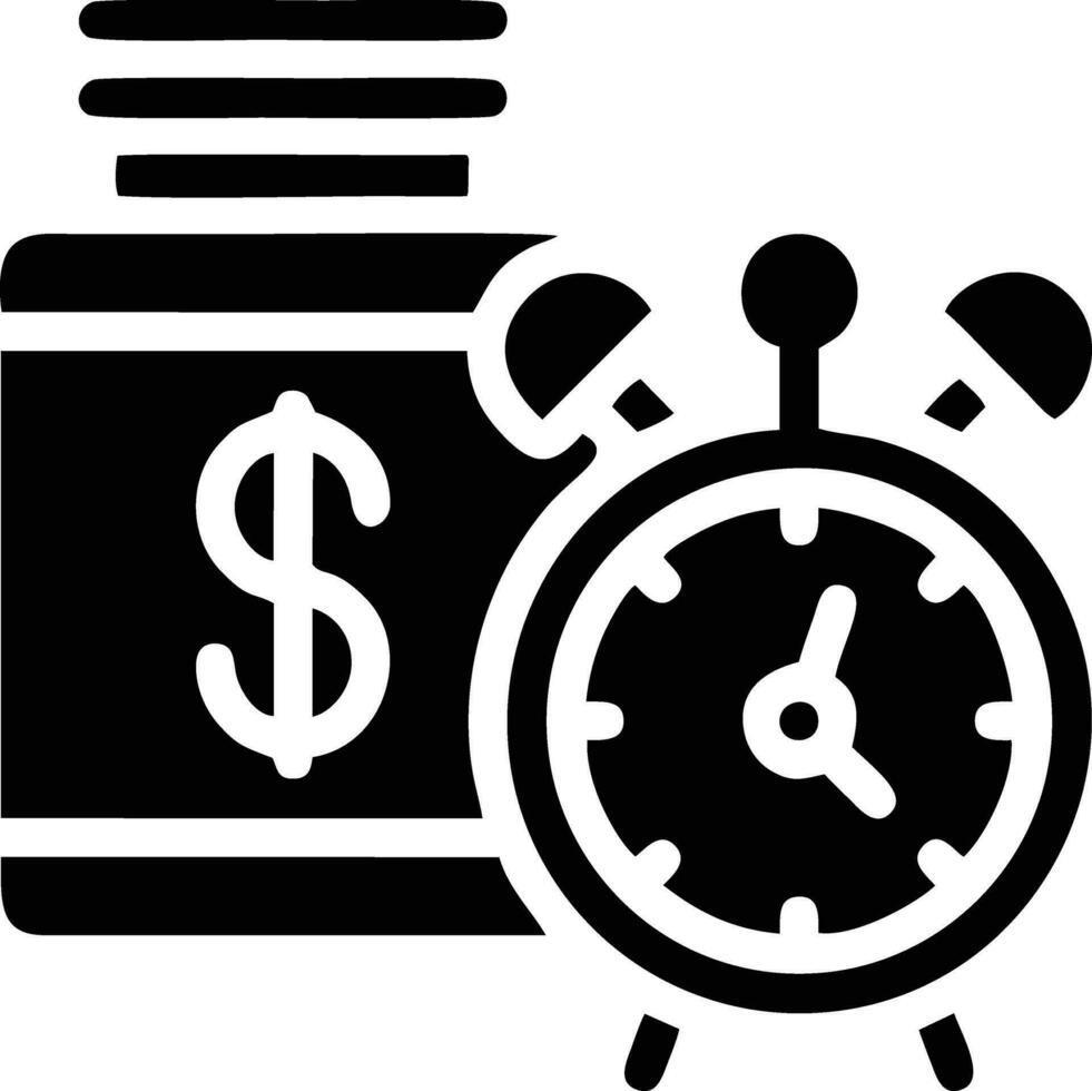 Clock icon symbol design image. Illustration of the alarm watch time isolated vector image. EPS 10