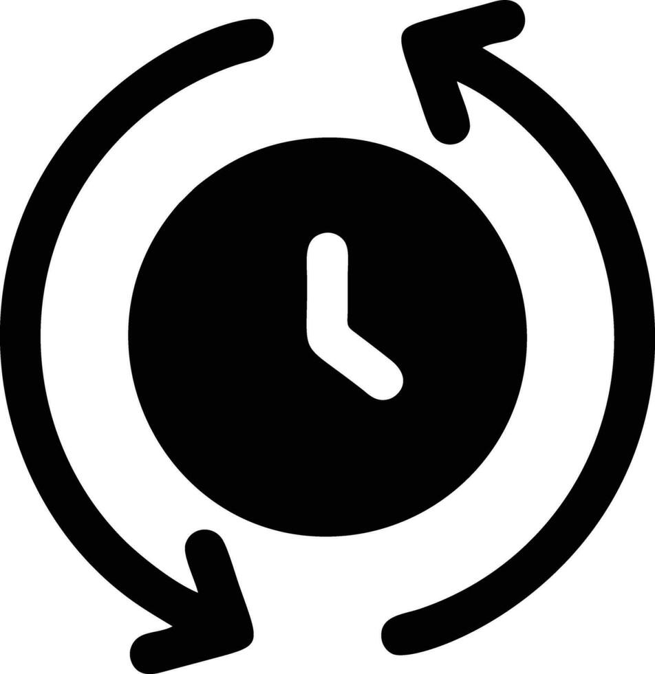 Clock icon symbol design image. Illustration of the alarm watch time isolated vector image. EPS 10