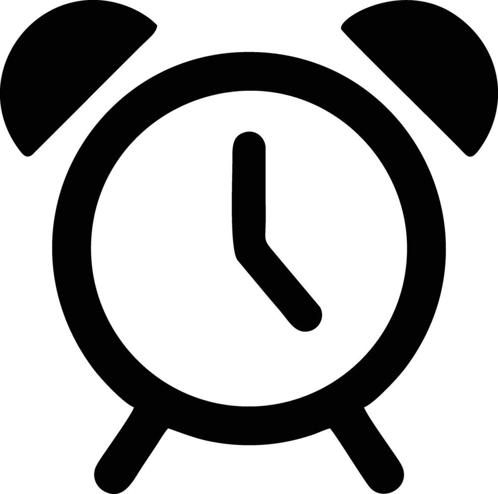 Clock icon symbol design image. Illustration of the alarm watch time isolated vector image. EPS 10