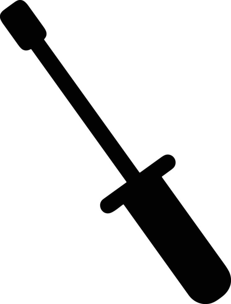 Screwdriver repair icon symbol vector image. Illustration of the fix toolkit design image. EPS 10