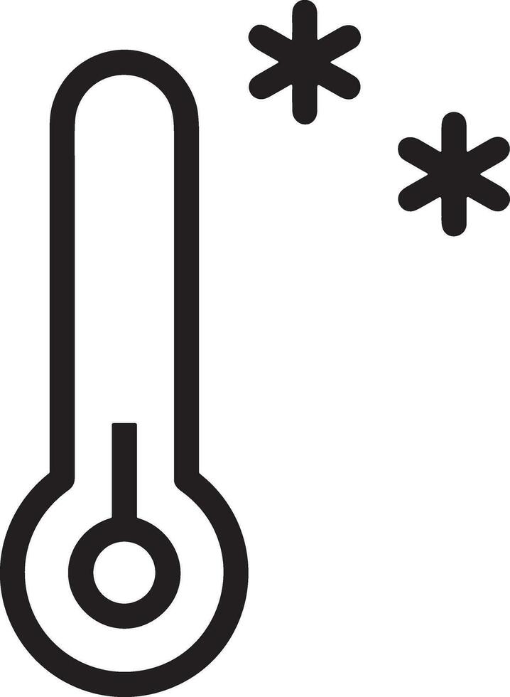 Thermometer medicine icon symbol image vector. Illustration of the temperature cold and hot measure tool design image.EPS 10 vector