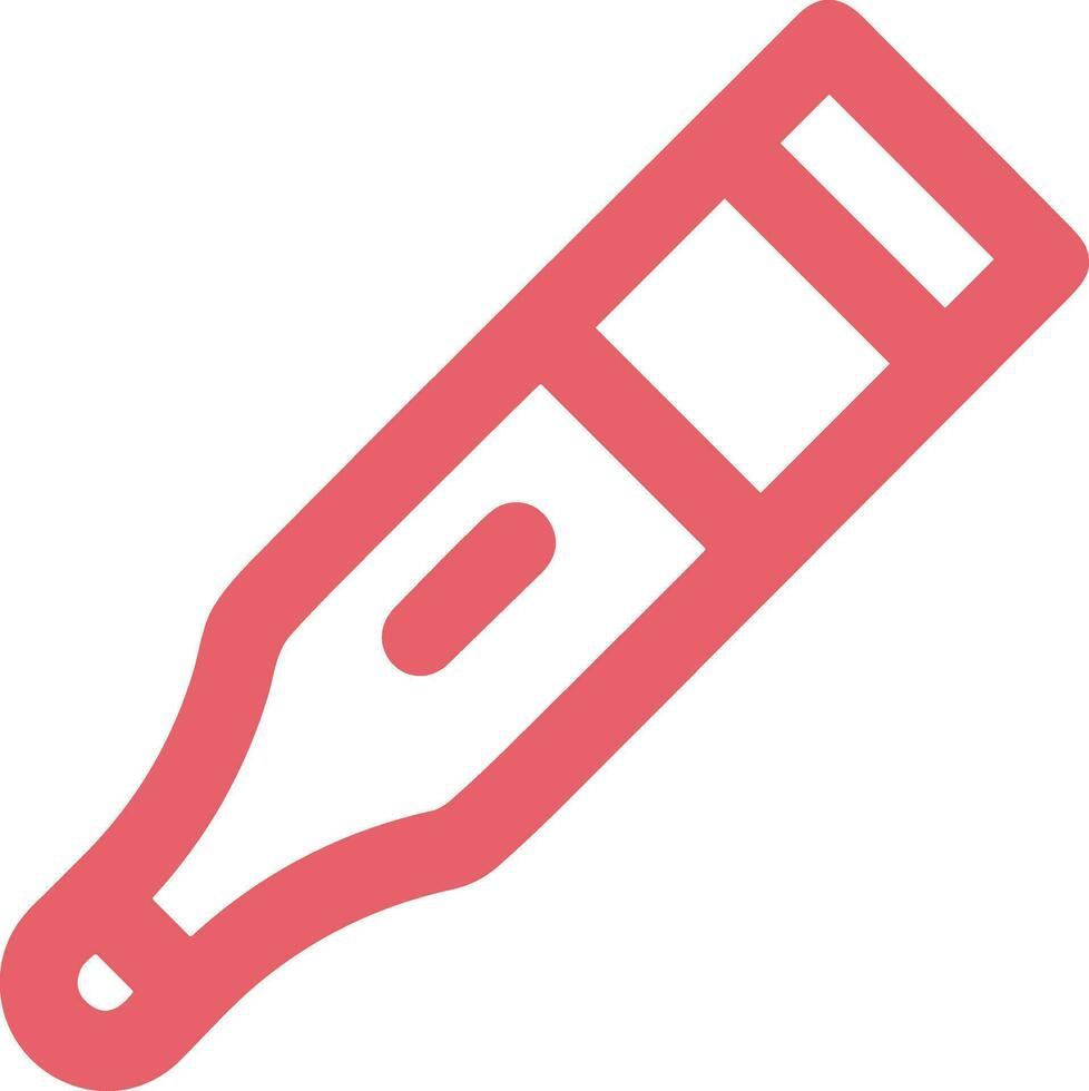 Thermometer medicine icon symbol image vector. Illustration of the temperature cold and hot measure tool design image.EPS 10 vector