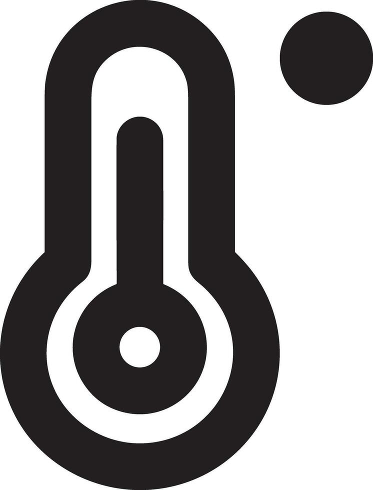 Thermometer medicine icon symbol image vector. Illustration of the temperature cold and hot measure tool design image.EPS 10 vector