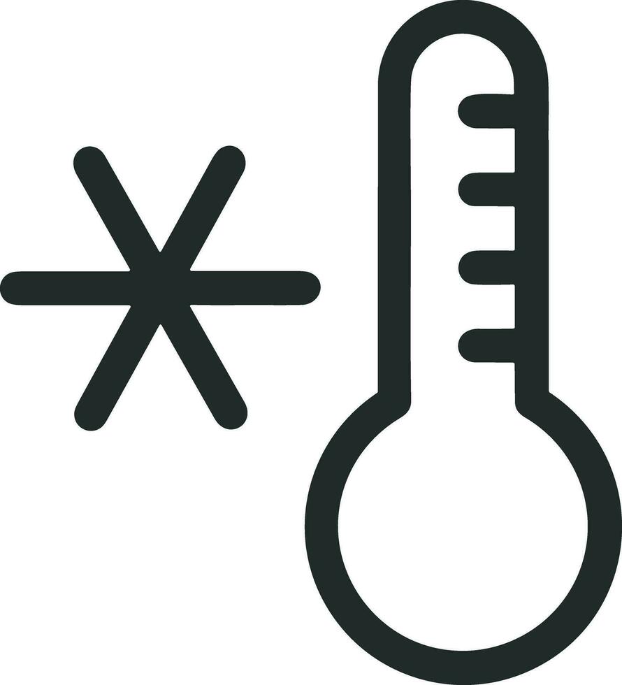 Thermometer medicine icon symbol image vector. Illustration of the temperature cold and hot measure tool design image.EPS 10 vector