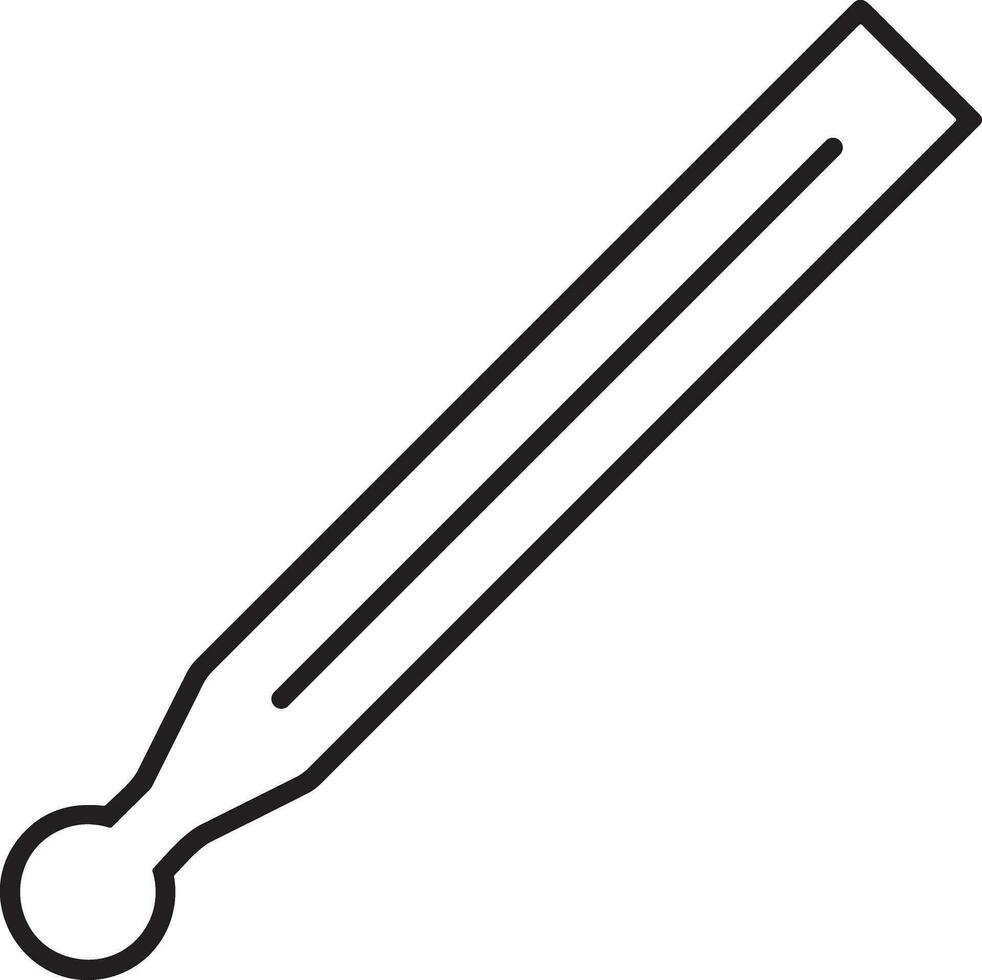Thermometer medicine icon symbol image vector. Illustration of the temperature cold and hot measure tool design image.EPS 10 vector