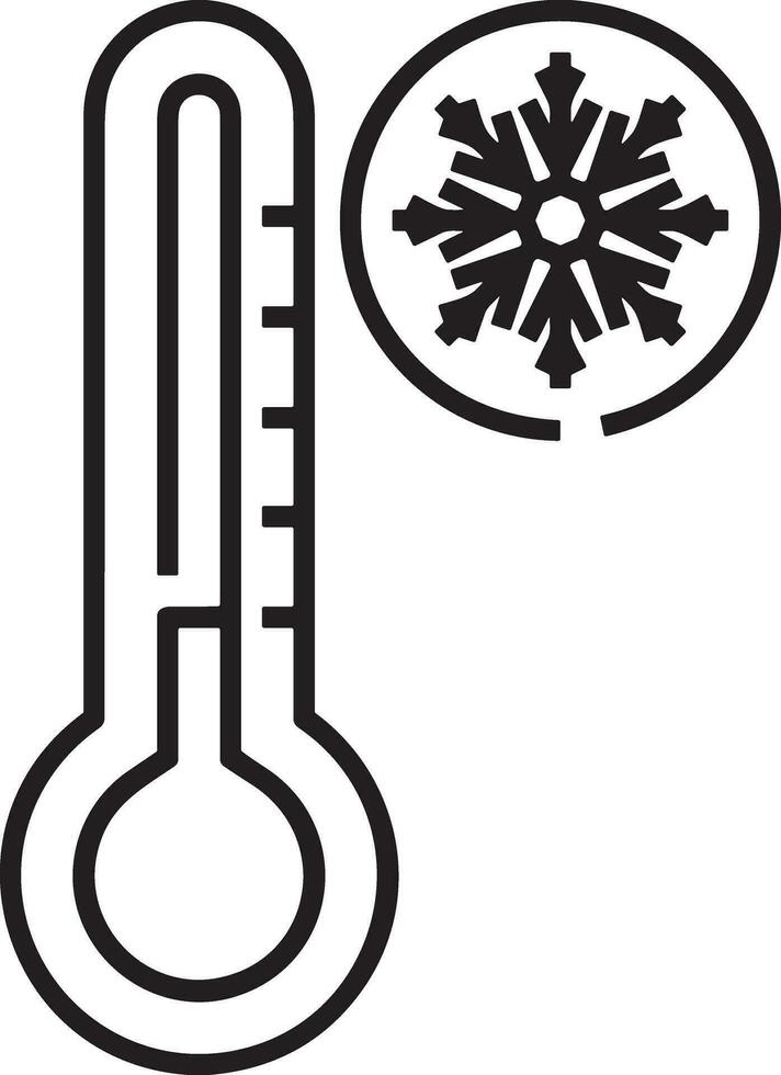 Thermometer medicine icon symbol image vector. Illustration of the temperature cold and hot measure tool design image.EPS 10 vector