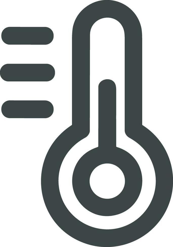 Thermometer medicine icon symbol image vector. Illustration of the temperature cold and hot measure tool design image.EPS 10 vector