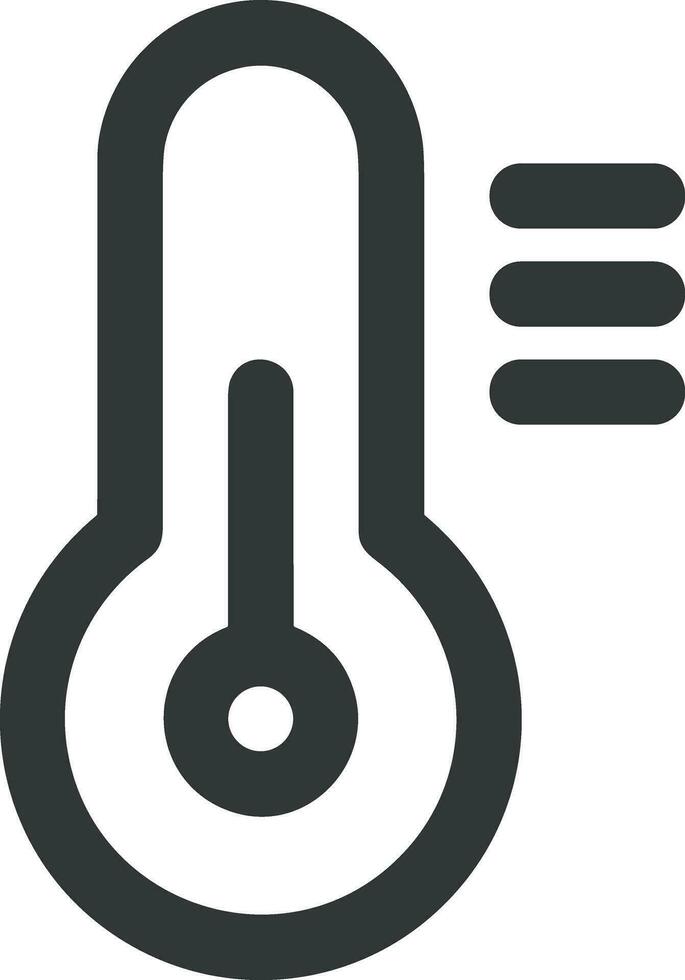 Thermometer medicine icon symbol image vector. Illustration of the temperature cold and hot measure tool design image.EPS 10 vector