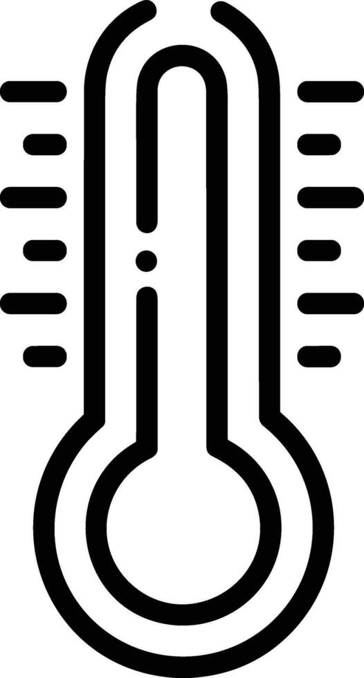 Thermometer medicine icon symbol image vector. Illustration of the temperature cold and hot measure tool design image.EPS 10 vector