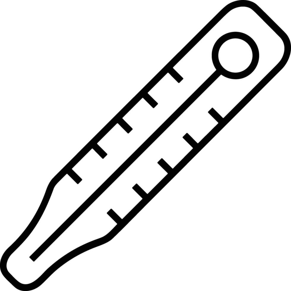 Thermometer medicine icon symbol image vector. Illustration of the temperature cold and hot measure tool design image.EPS 10 vector