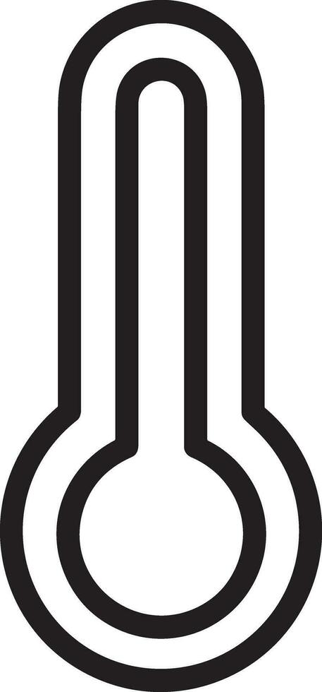 Thermometer medicine icon symbol image vector. Illustration of the temperature cold and hot measure tool design image.EPS 10 vector