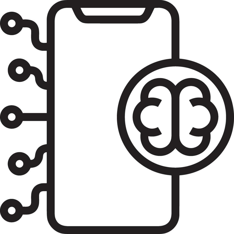Brain idea symbol icon vector image. Illustration of the creative intelligence think design image. EPS 10