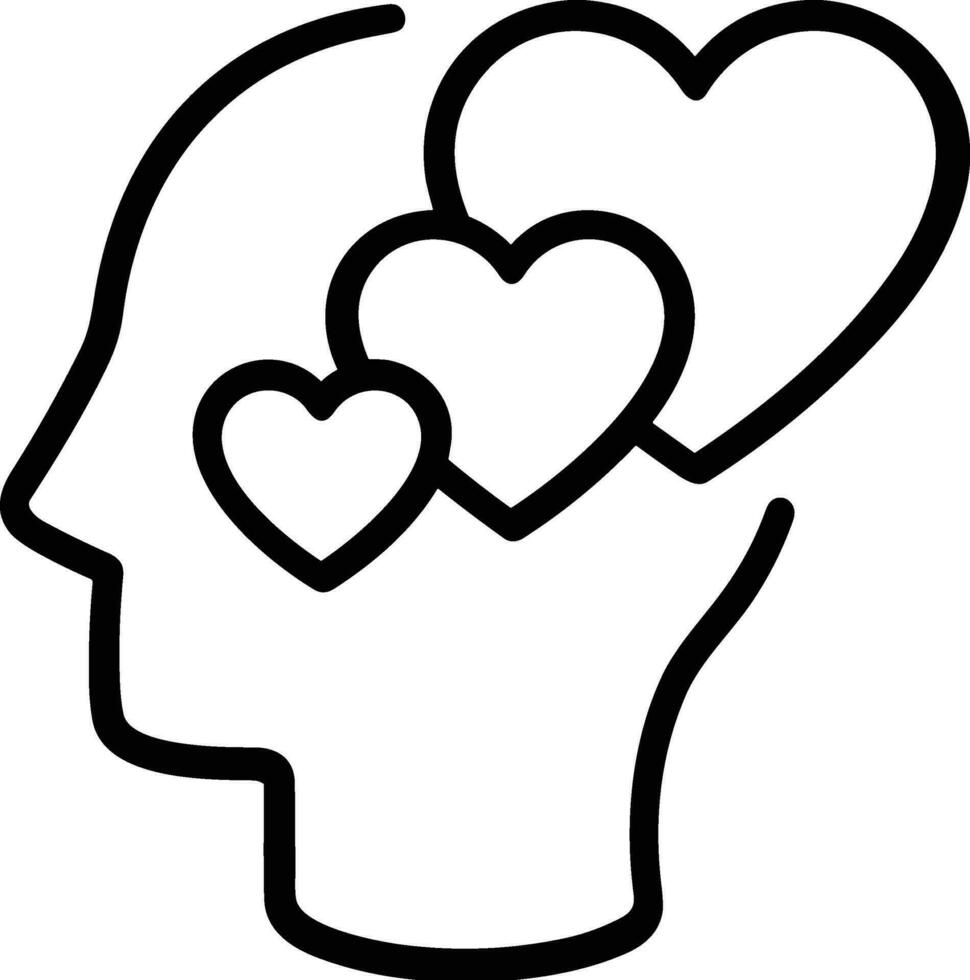 Brain idea symbol icon vector image. Illustration of the creative intelligence think design image. EPS 10