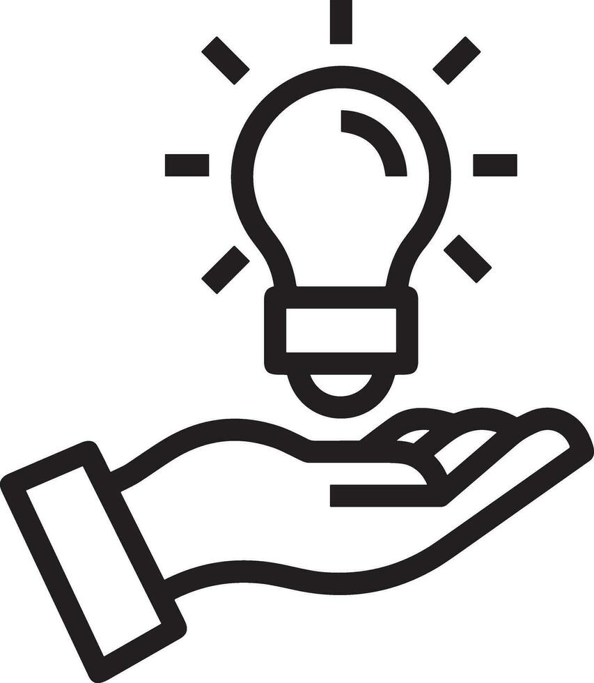 Brain idea symbol icon vector image. Illustration of the creative intelligence think design image. EPS 10