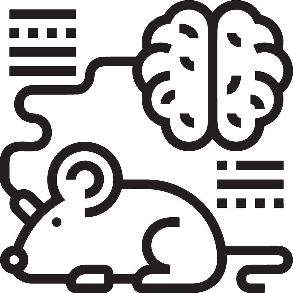 Brain idea symbol icon vector image. Illustration of the creative intelligence think design image. EPS 10