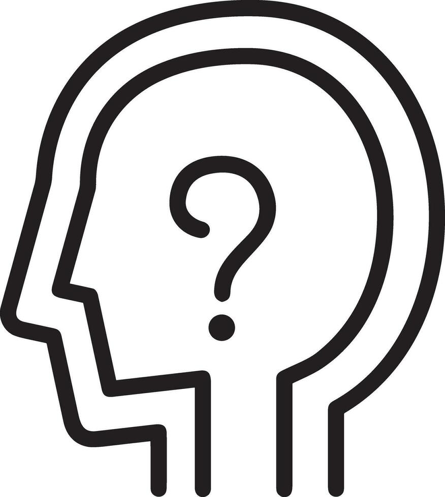 Brain idea symbol icon vector image. Illustration of the creative intelligence think design image. EPS 10