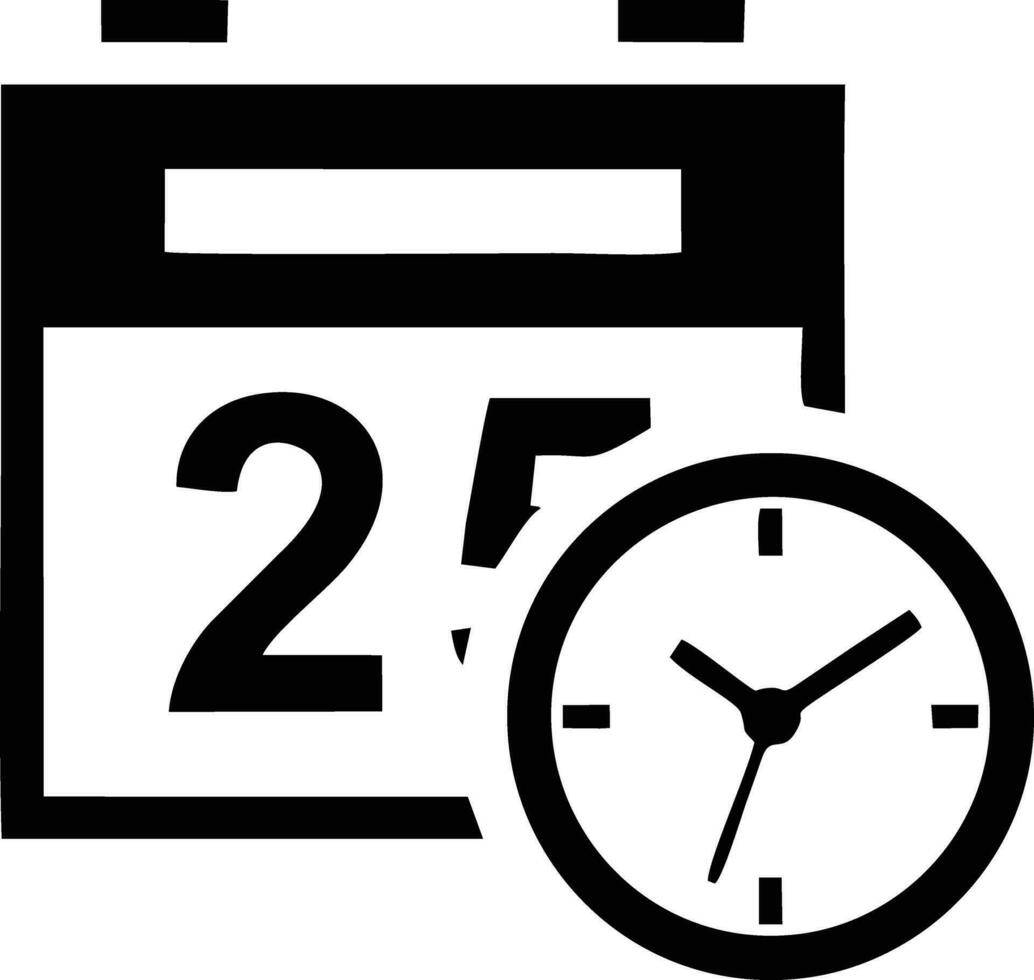 Clock icon symbol design image. Illustration of the alarm watch time isolated vector image. EPS 10