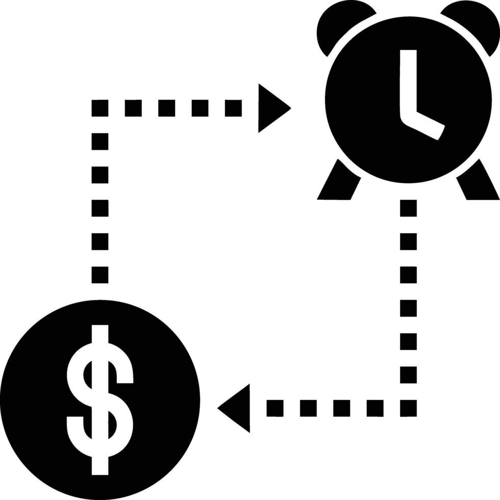 Clock icon symbol design image. Illustration of the alarm watch time isolated vector image. EPS 10