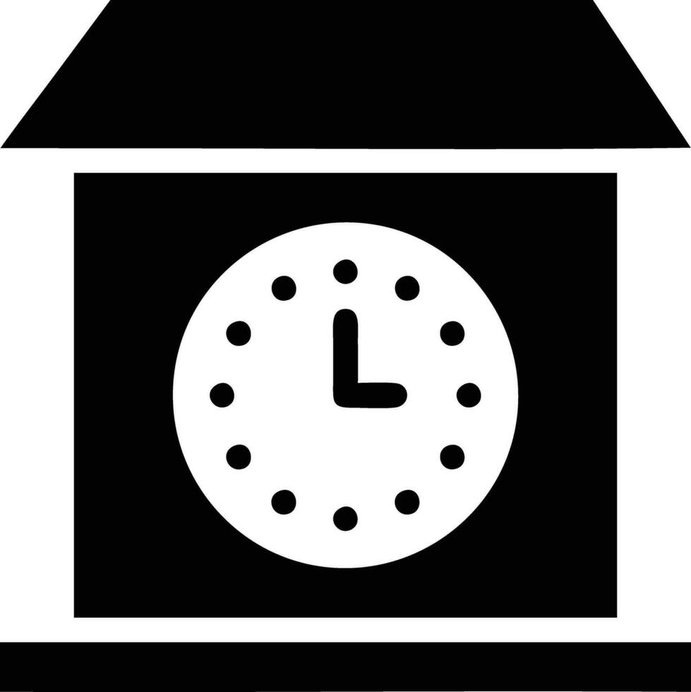 Clock icon symbol design image. Illustration of the alarm watch time isolated vector image. EPS 10