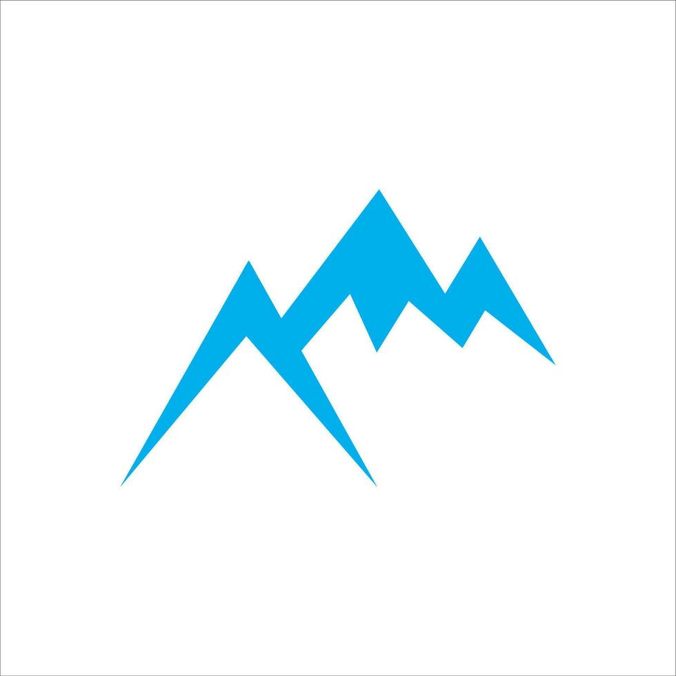 mountains icon vector illustration symbol