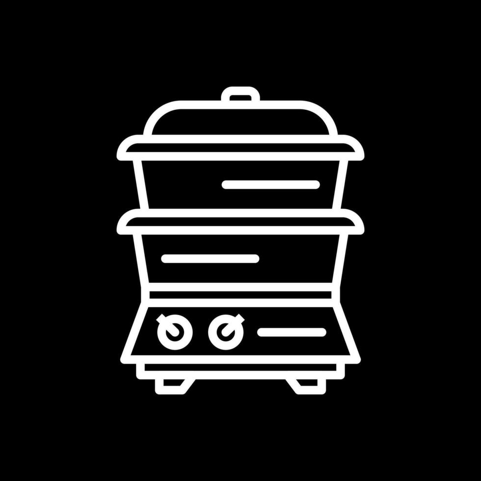 Steamer Vector Icon Design