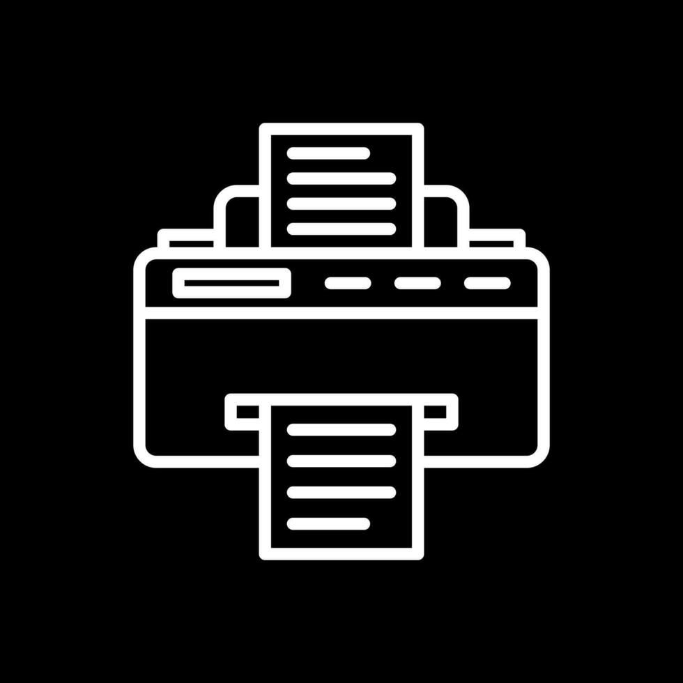 Printer Vector Icon Design