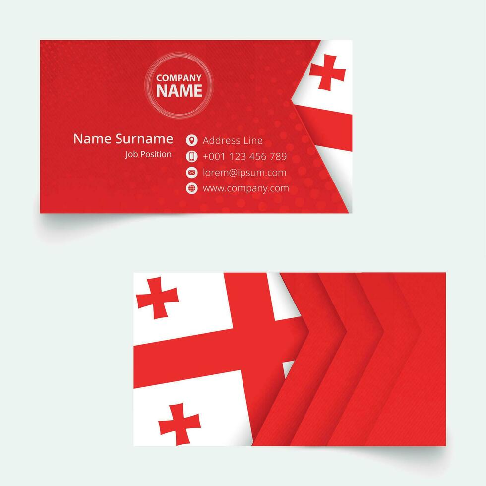 Georgia Flag Place Card Georgia Flag Place Card