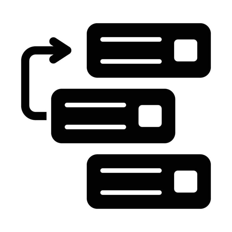 Backlog Vector Glyph Icon For Personal And Commercial Use.