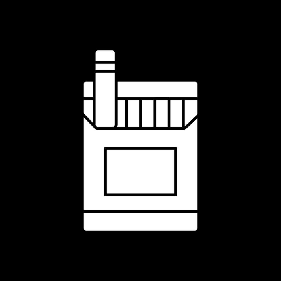 Cigarette Pack Vector Icon Design