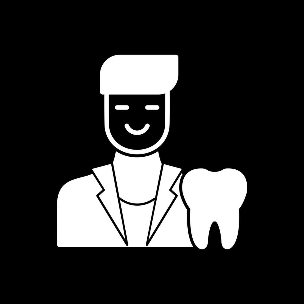 diseño de icono de vector de dentista