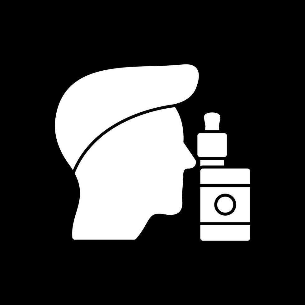 Vaping Vector Icon Design