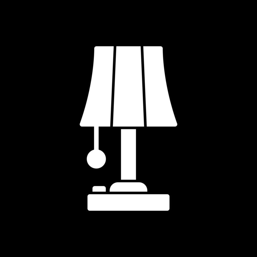 Lamp Vector Icon Design