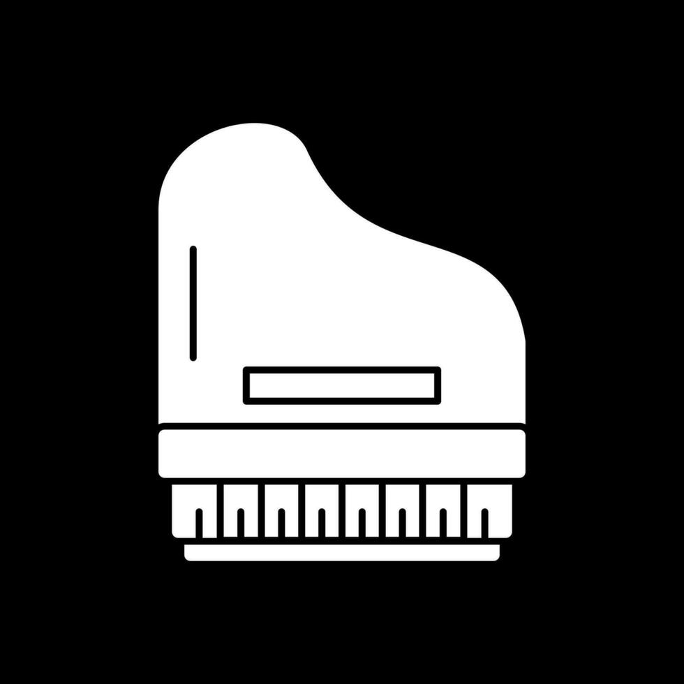 diseño de icono de vector de piano