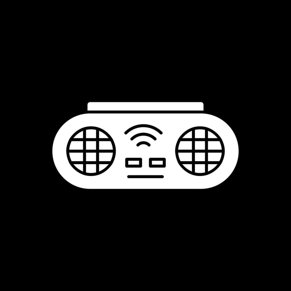 Portable Speaker Vector Icon Design