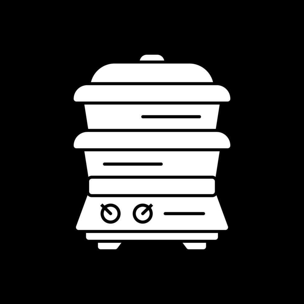 Steamer Vector Icon Design