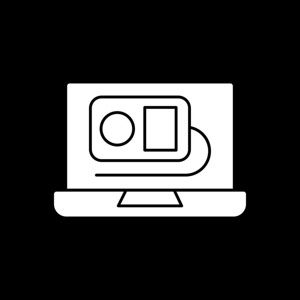 Laptop Vector Icon Design