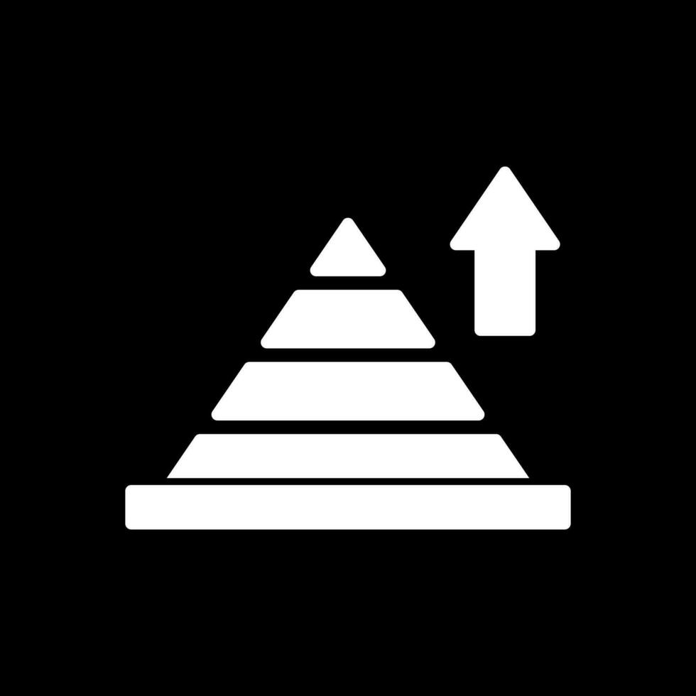 Pyramid CHart Vector Icon Design