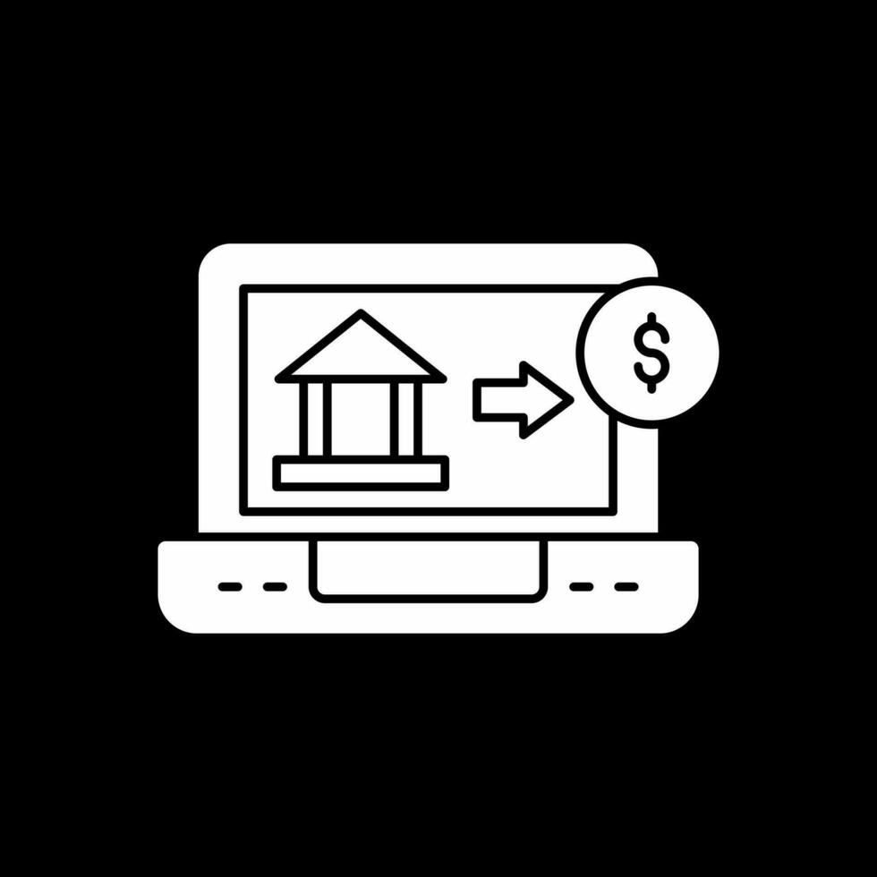 Online Banking Vector Icon Design