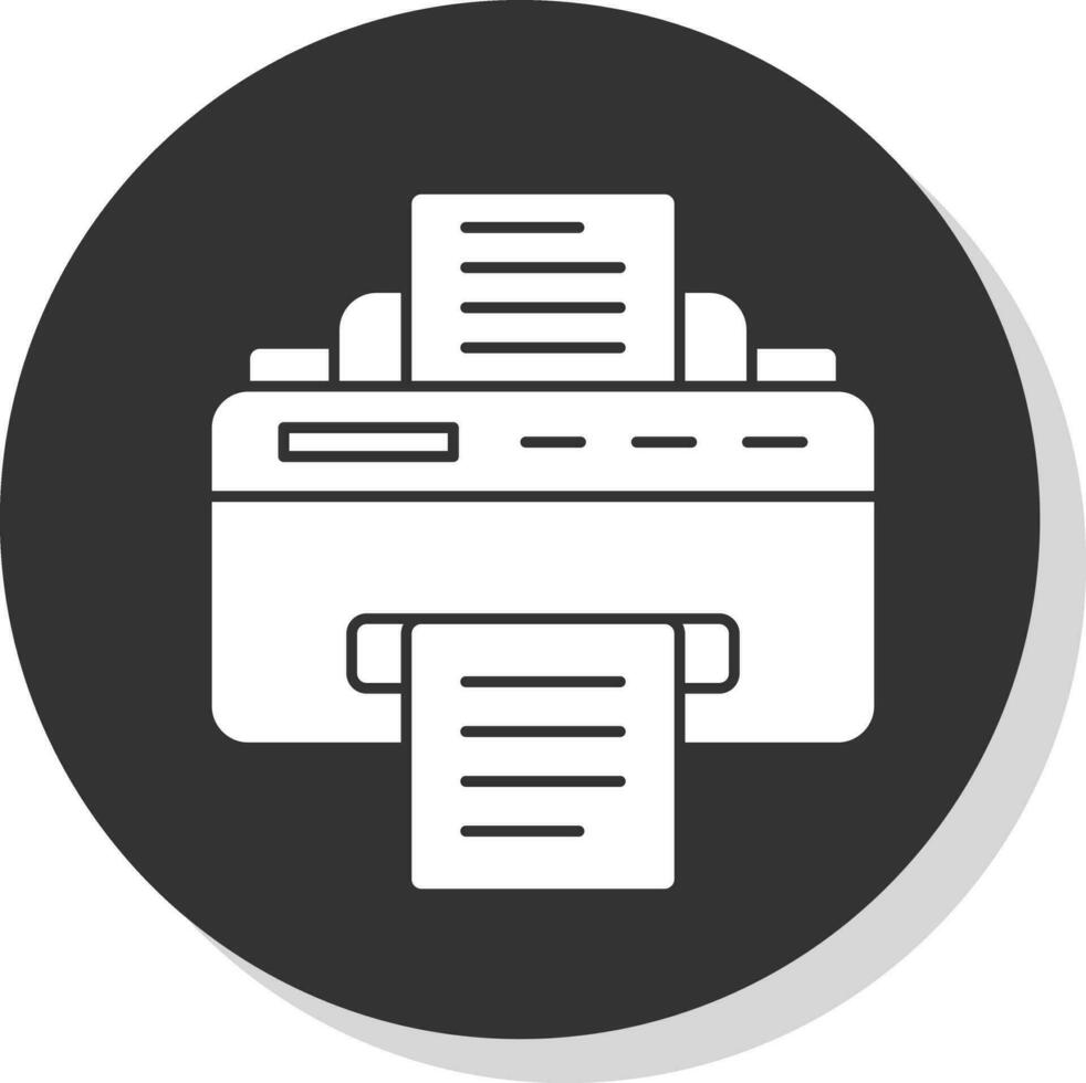 Printer Vector Icon Design