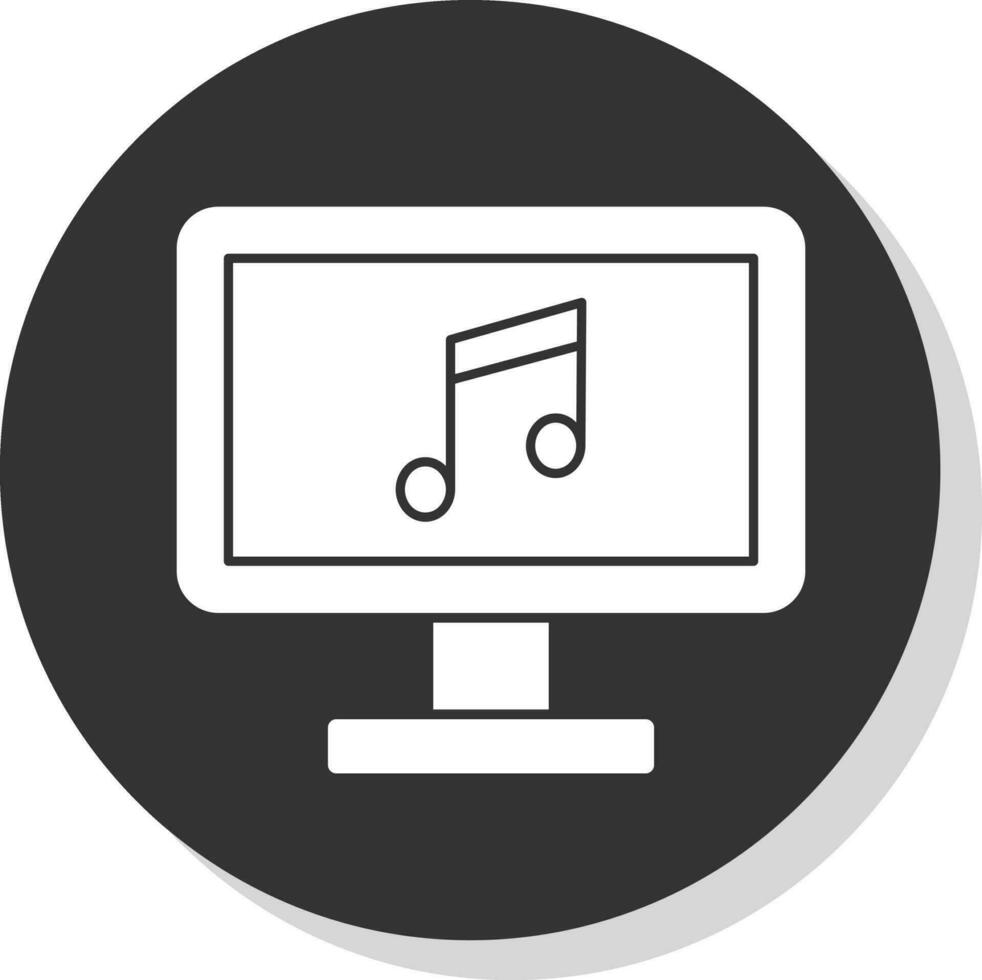 Monitor Screen Vector Icon Design