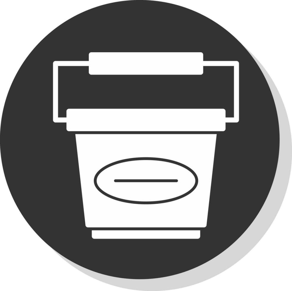 Bucket Vector Icon Design