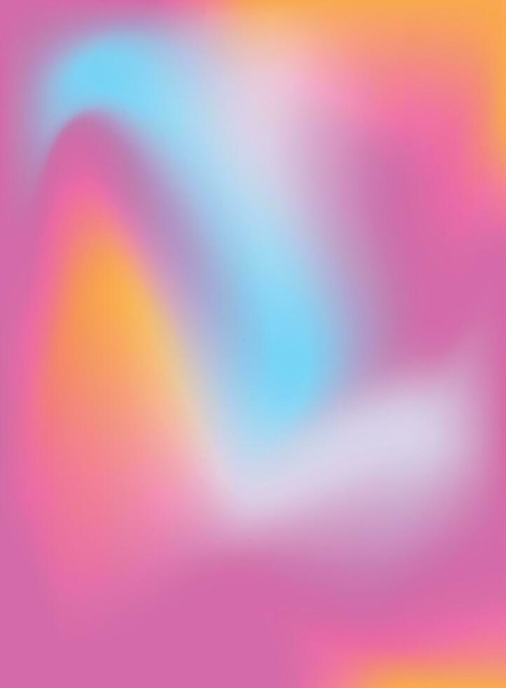 Abstract background with holographic effect, gradient blur. vector