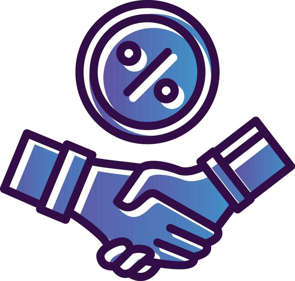 Handshake Vector Icon Design