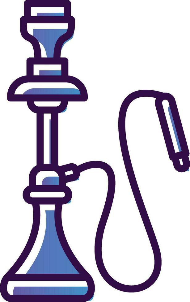 Hookah Vector Icon Design