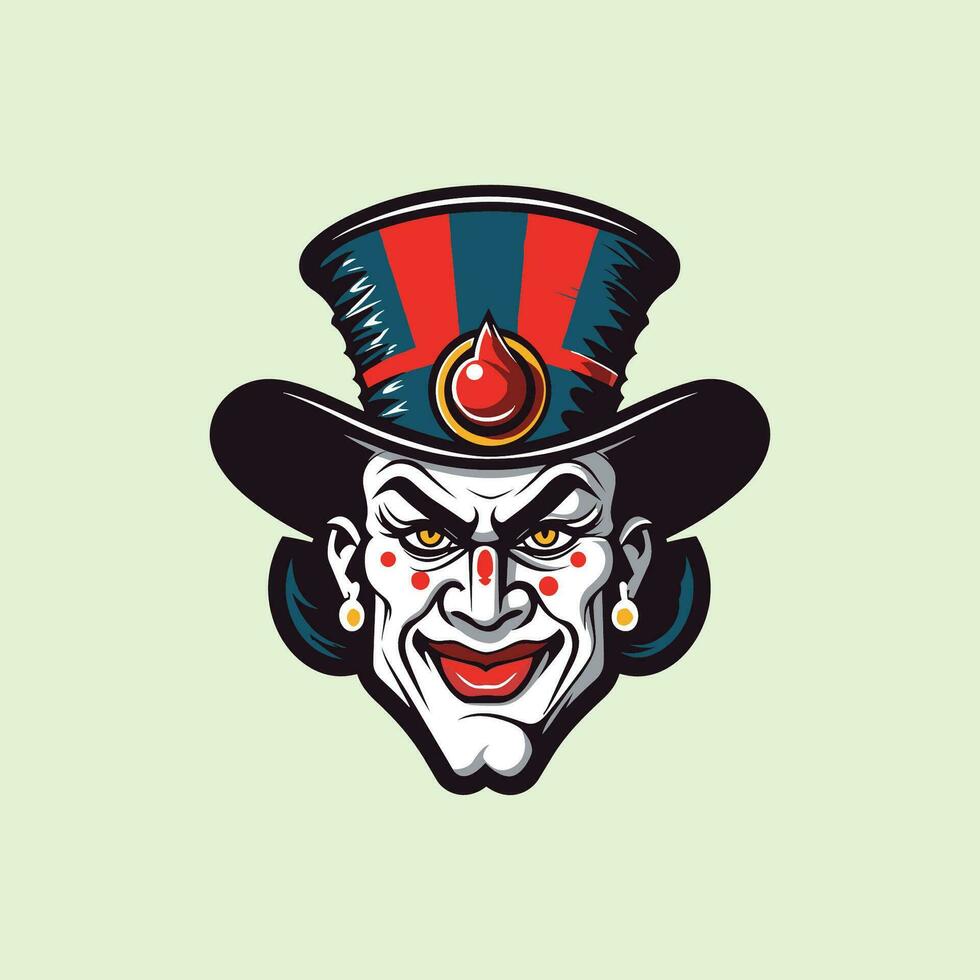 Vector Clown Mascot, A Burst of Playful Energy