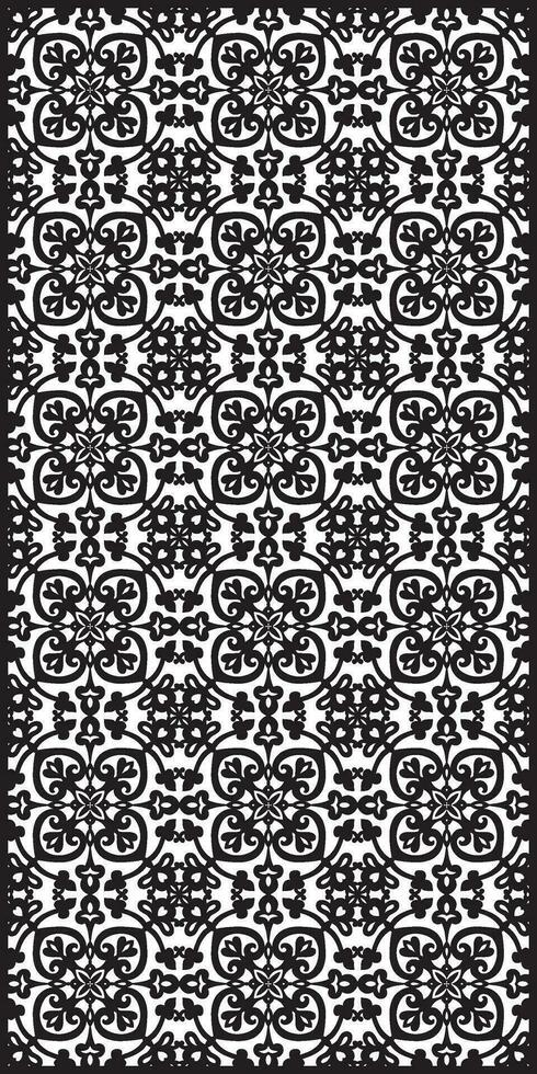 Rectangular lattice pattern background in oriental style. Arabesque. vector